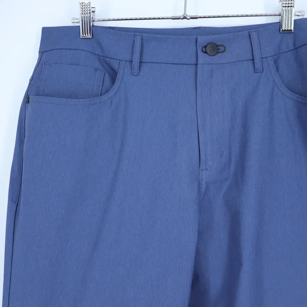 PUBLIC REC Dealmaker Straight Pants Navy Performance Chino 5 Pocket Men's 36X30